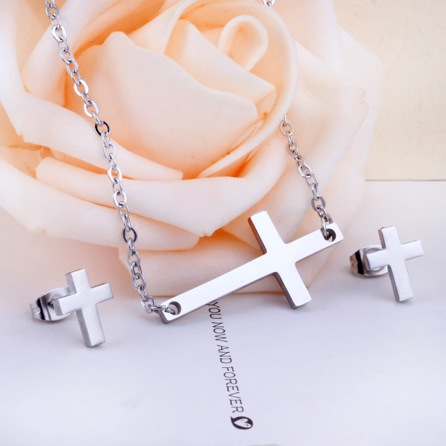 Женские серьги гвоздики из нержавеющей стали золотистого цвета 2020|earrings set for