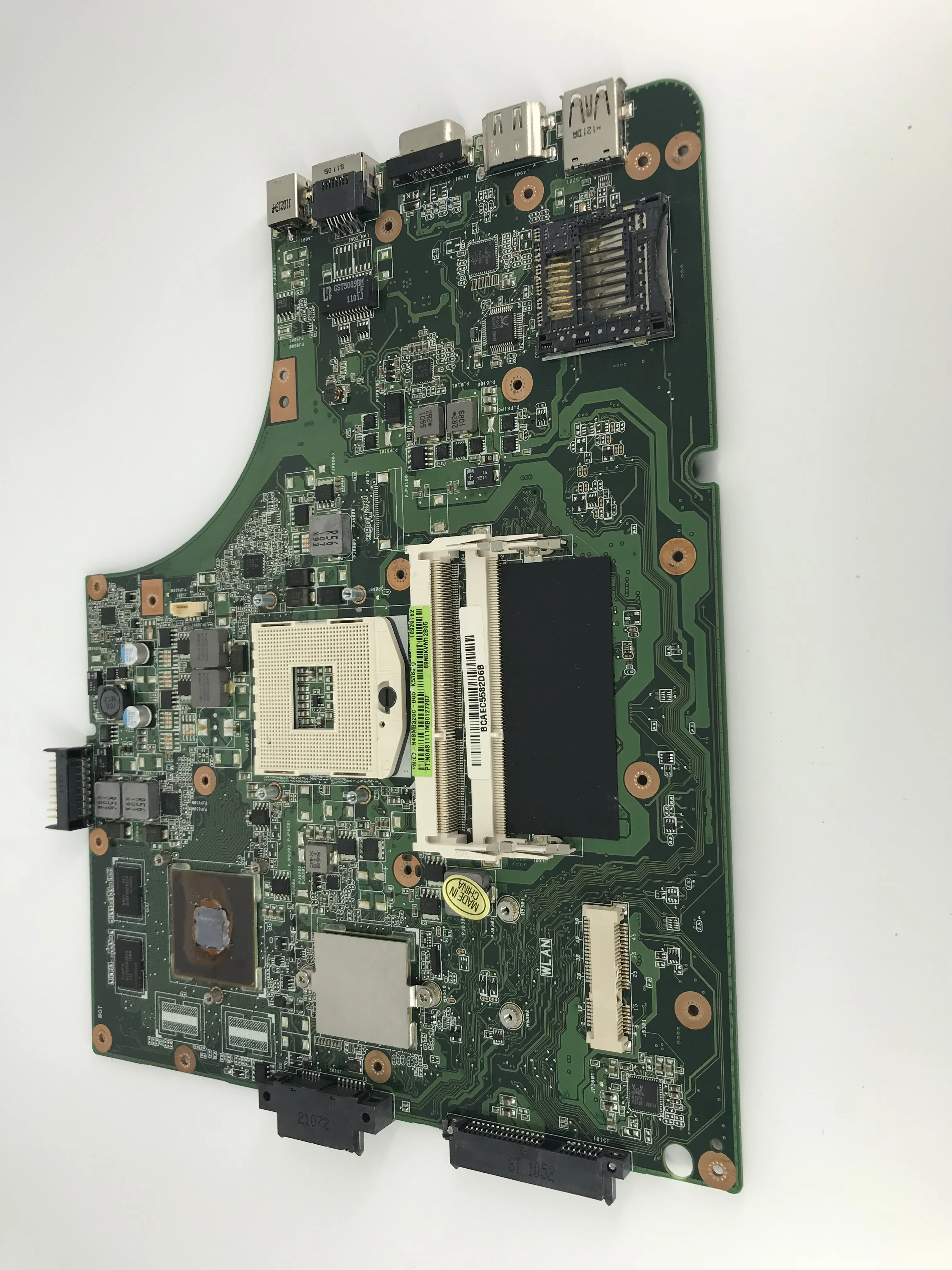 Материнская плата K53SV для ASUS K53SM K53S A53S X53S P53S K53SJ K53SC материнская ноутбука с тестом