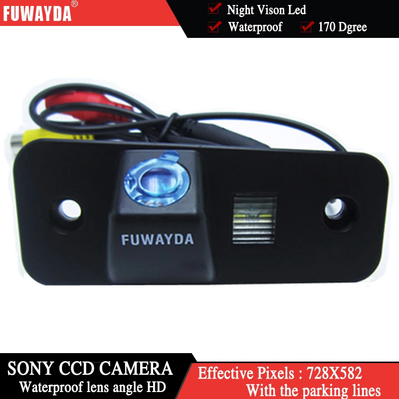 FUWAYDA HD для sony CCD чип запись с камеры заднего обзора камера вида ночного видения