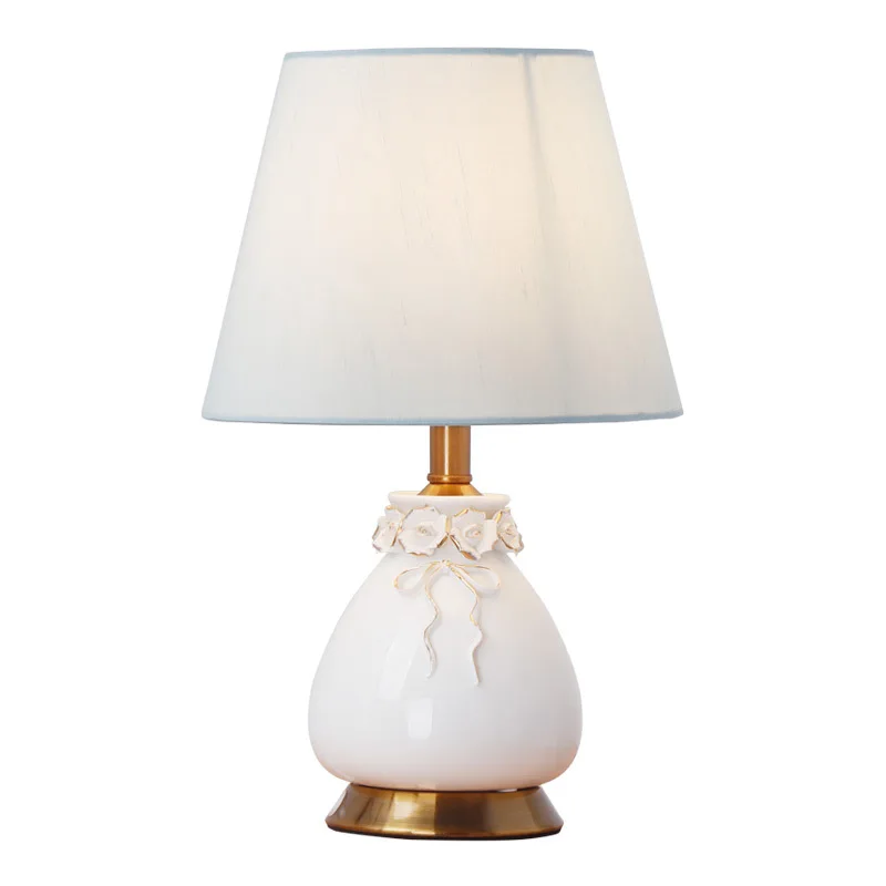 YOOK Керамическая Настольная лампа с галстуком-бабочкой для спальни гостиной