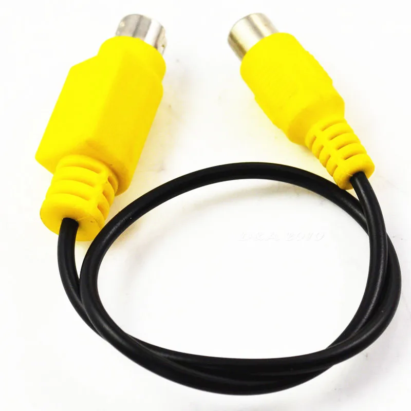 7 Pin S video mini Din штекер RCA Женский кабель адаптер 0 3 м Бесплатная доставка|rca female cable|to