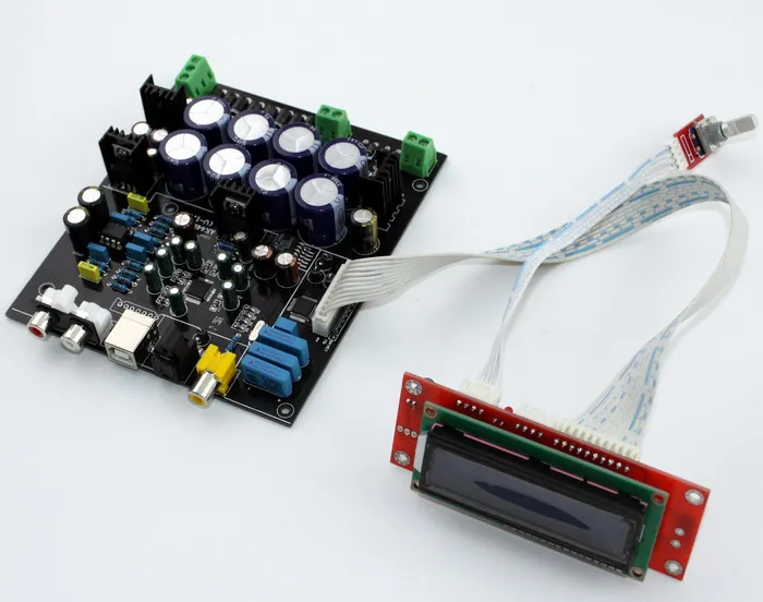 AK4490 + AK4118 DAC Плата декодера мягкого управления AD827 op amp (без дочерней USB карты)|op