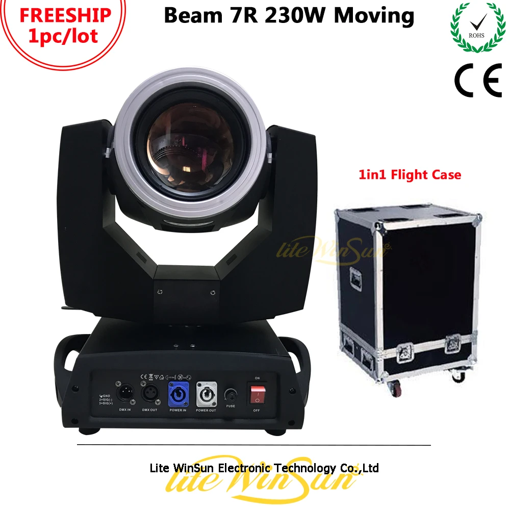 Litewinsune бесплатная доставка Beam 7R 230W чехол для сцены и освещения|Эффект освещения