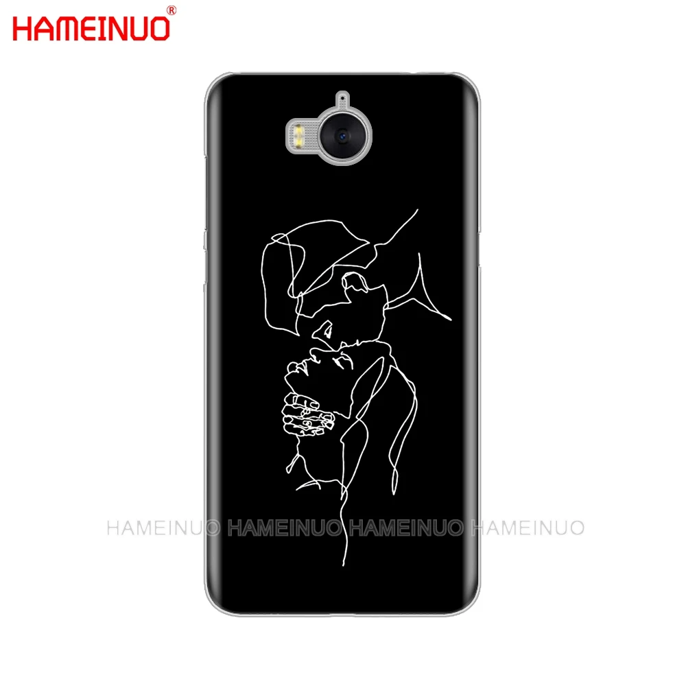 Искусство с изображениями черно-белых линий и поцелуй любящее сердце цветочным