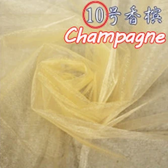 HAOCHU 50 м/лот 75 см широкая прозрачная Свадебная органза ткань для свадьбы Рождество Boda вечерние украшения тюль рулон юбка-пачка «сделай сам» юбка - Цвет: champagne