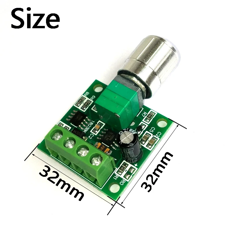 Новый DC1.8V/3 Вт/6V/12V/15V DC 2A ШИМ двигатель Скорость Управление Регулятор Регулируемая