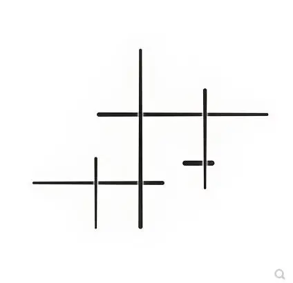 Роскошный современный Т-образный настенный светильник светодиодный с