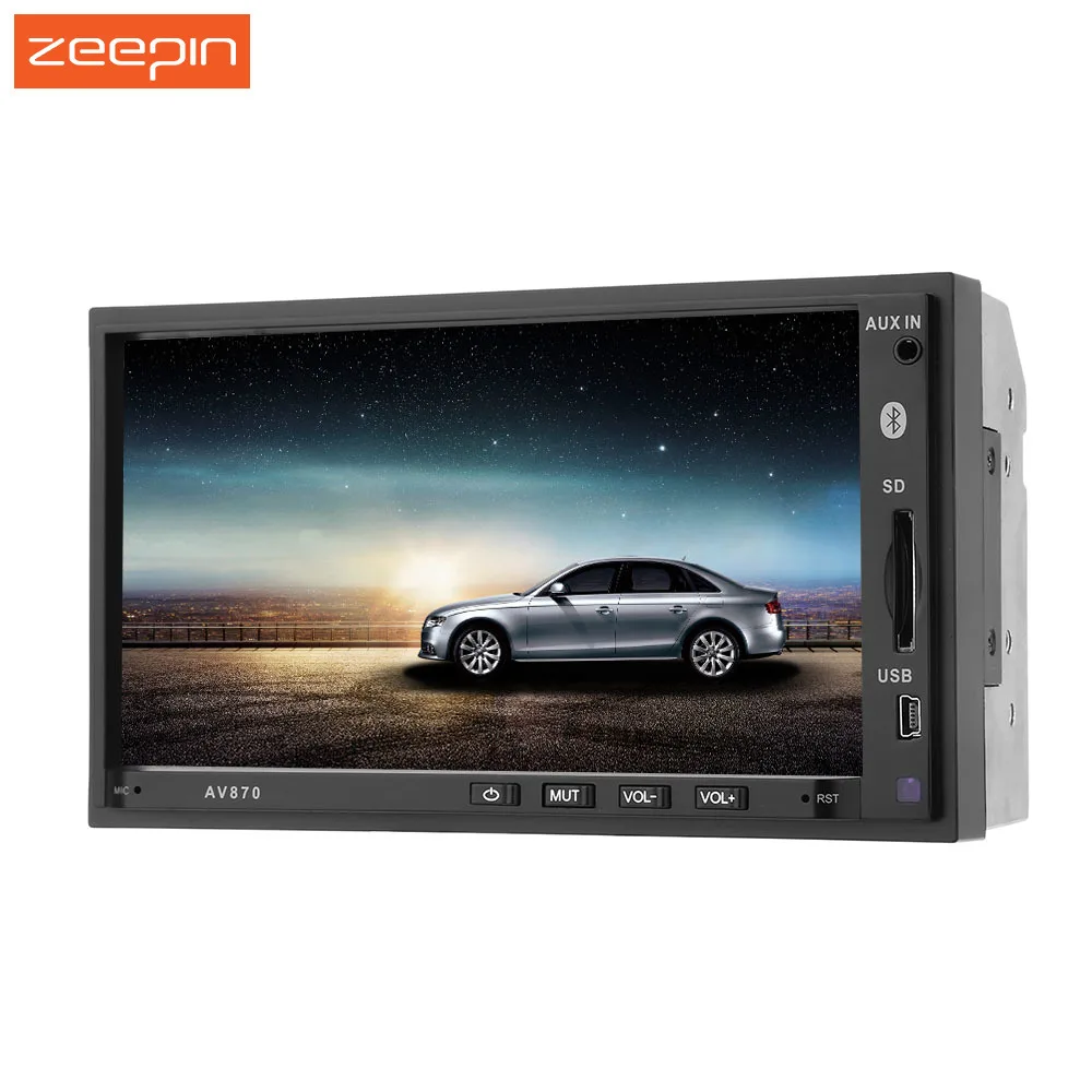 7 'ƈ Din Автомобильный Радио плеер Авто Аудио Стерео FM Bluetooth MP4 USB 2din