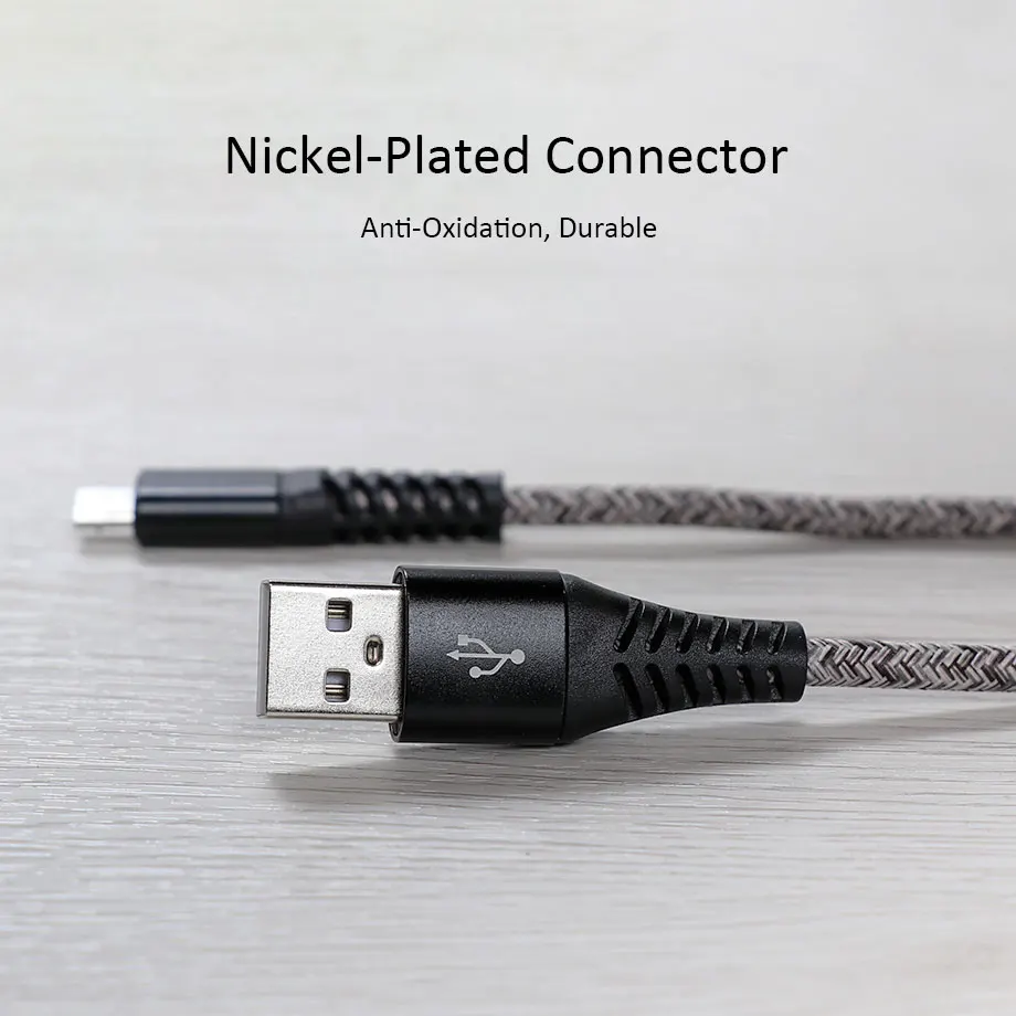 Шейные скобки... телефон кабели Хлопок Плетеный USB Micro кабель быстро зарядный для