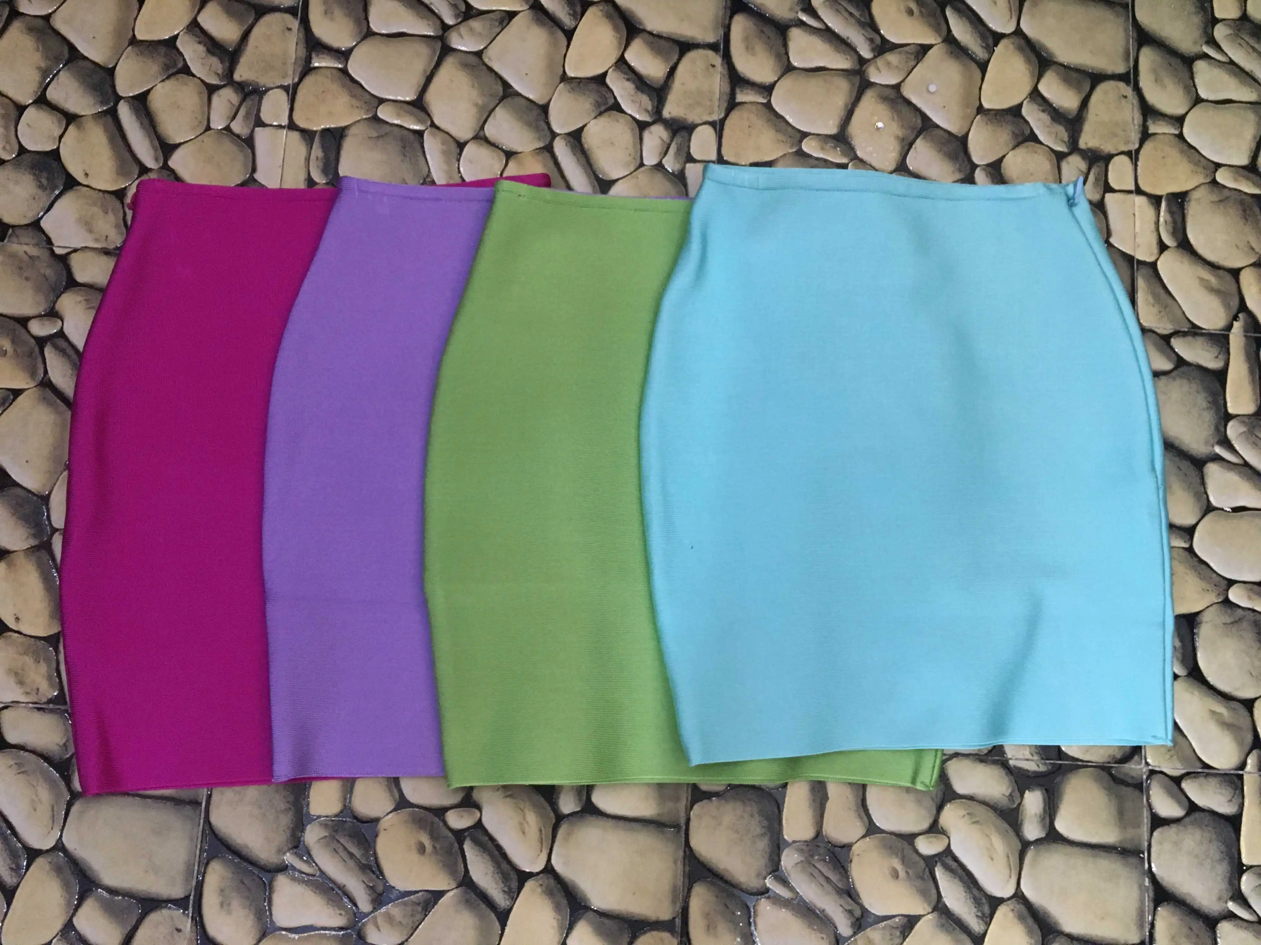 Облегающая мини юбка из вискозы вечерние юбки для ночного клуба 5 цветов цвет