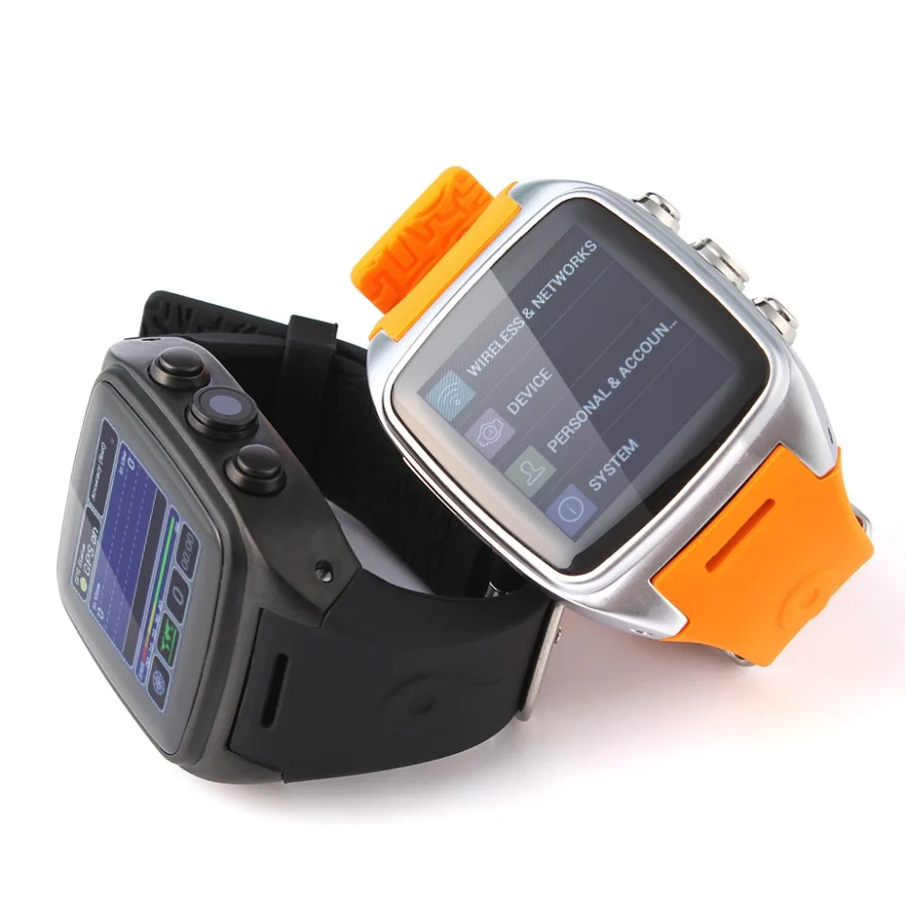 Wi-fi Водонепроницаемый Смарт-часы-Телефон Android 4.4 SmartWatch Камера 3 Г GPS Bluetooth Наручные