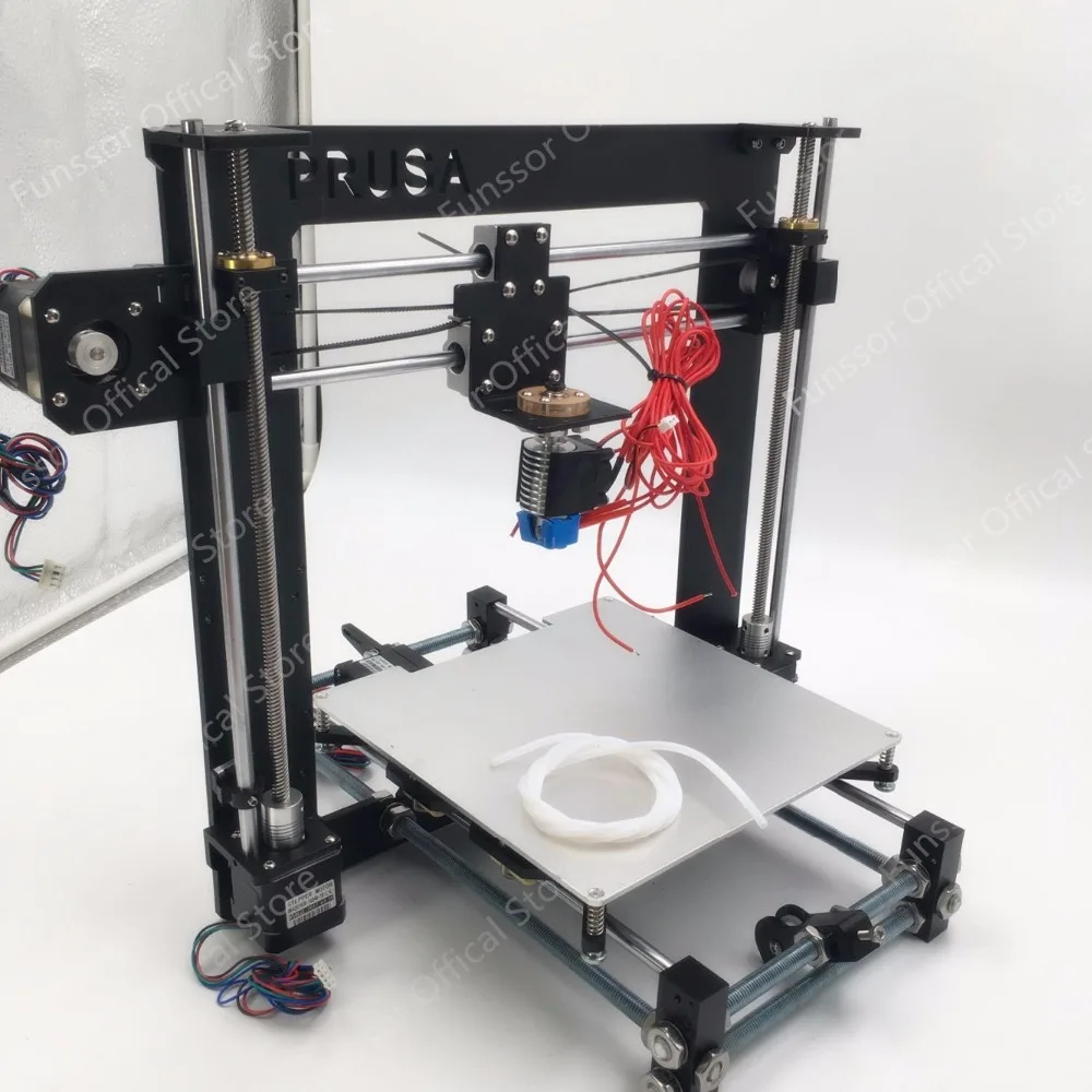 Обновление все металлические Reprap Prusa i3 frame полный комплект с V6 Боуден hotend комплект 6 мм толщина не Asembled