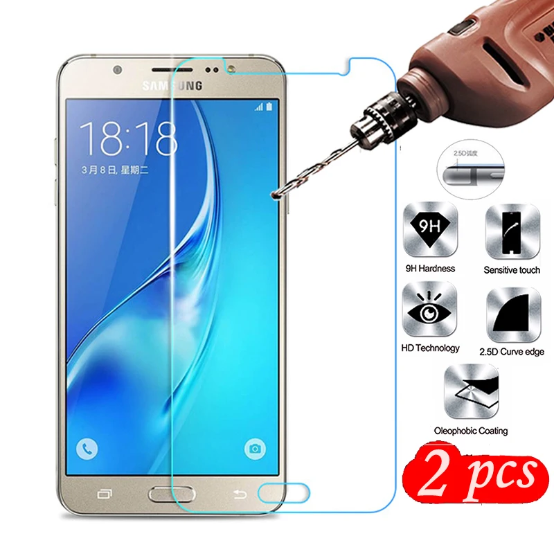 Закаленное стекло для Samsung Galaxy J3 J5 J7 A3 A5 A7 2015 2016 2017 защита экрана 9H Защитное