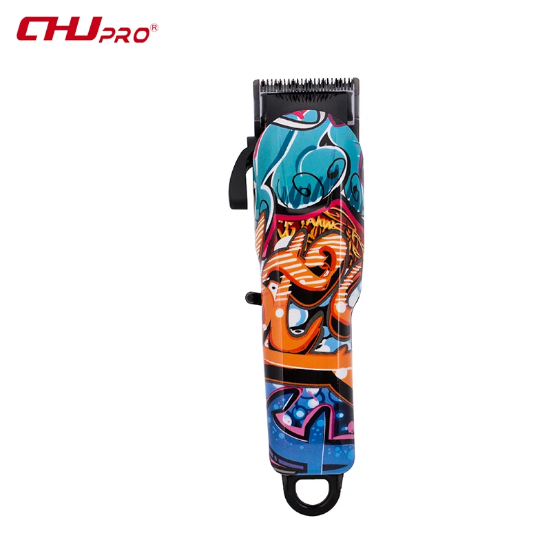 CHJ, цветная машинка для стрижки волос, перезаряжаемый электрический USB триммер, машинка для стрижки мужчин, профессиональная машинка для стрижки, парикмахерские инструменты