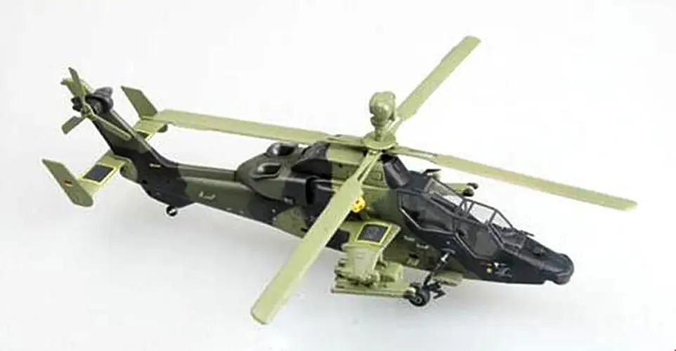 Германия Eurocopter Tiger 1/72 готовый вертолет легкая модель без литья под давлением| |