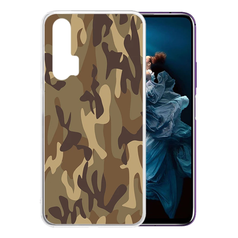 Мягкий силиконовый прозрачный ТПУ чехол для Huawei Honor 20 Pro 9X 8X 10 Lite V20 V30 Play 3 с защитой