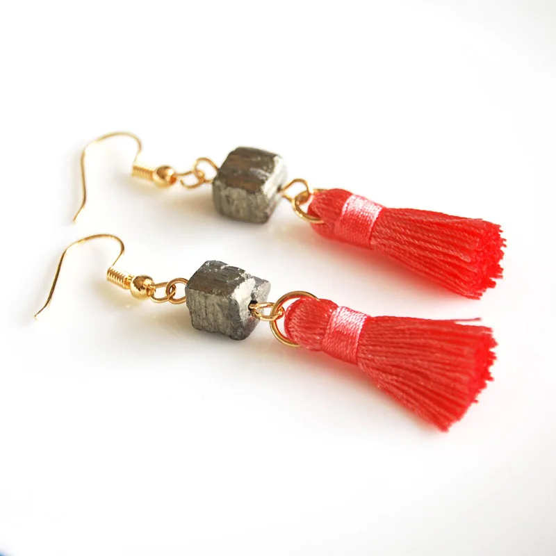 Оптовая продажа модные ювелирные изделия золотого цвета красная ручная работа