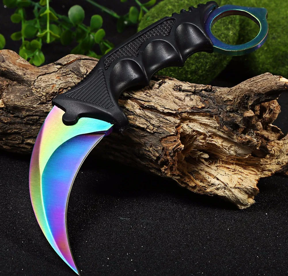 Новое поступление кемпинг инструмент убоя CS Go исчезают Counter Strike Karambit ручной