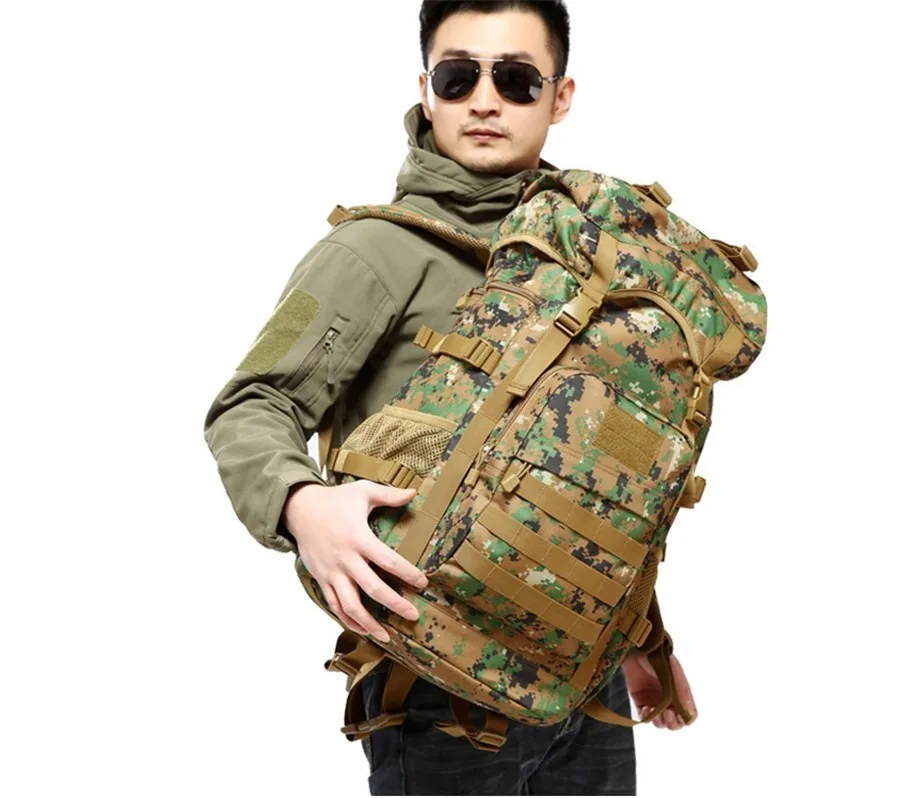 OutdoorTactical мужской рюкзак hik сумки 50л женский рюкзак сумка для компьютера Маскировка мужской охотничий нейлоновый износостойкий рюкзак для кемпинга