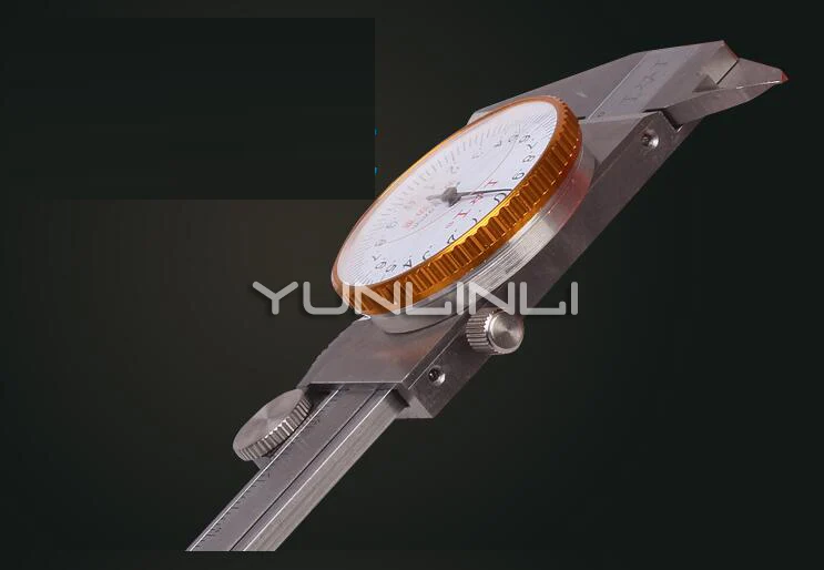 Dial Caliper 0-130mm Stainless Steel Shockproof Vernier Calliper 0.01mm Metric Gauge Measuring Tool 171-126A | Инструменты
