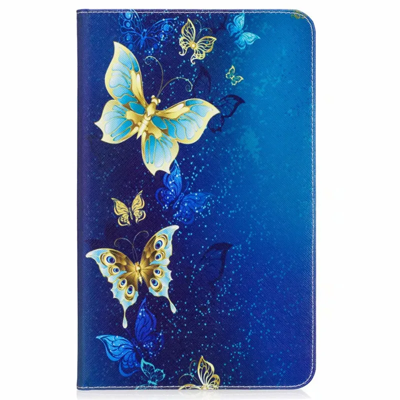 Чехол для планшета s для samsung Galaxy Tab S2 9,7 чехол SM-T810 T815 T813 T819 3d принтер из искусственной кожи Бумажник Подставка откидная Защитная крышка