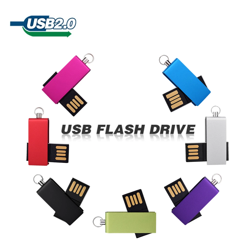 2018 металлический Разноцветные карту флэш памяти с интерфейсом usb 8 Гб оперативной