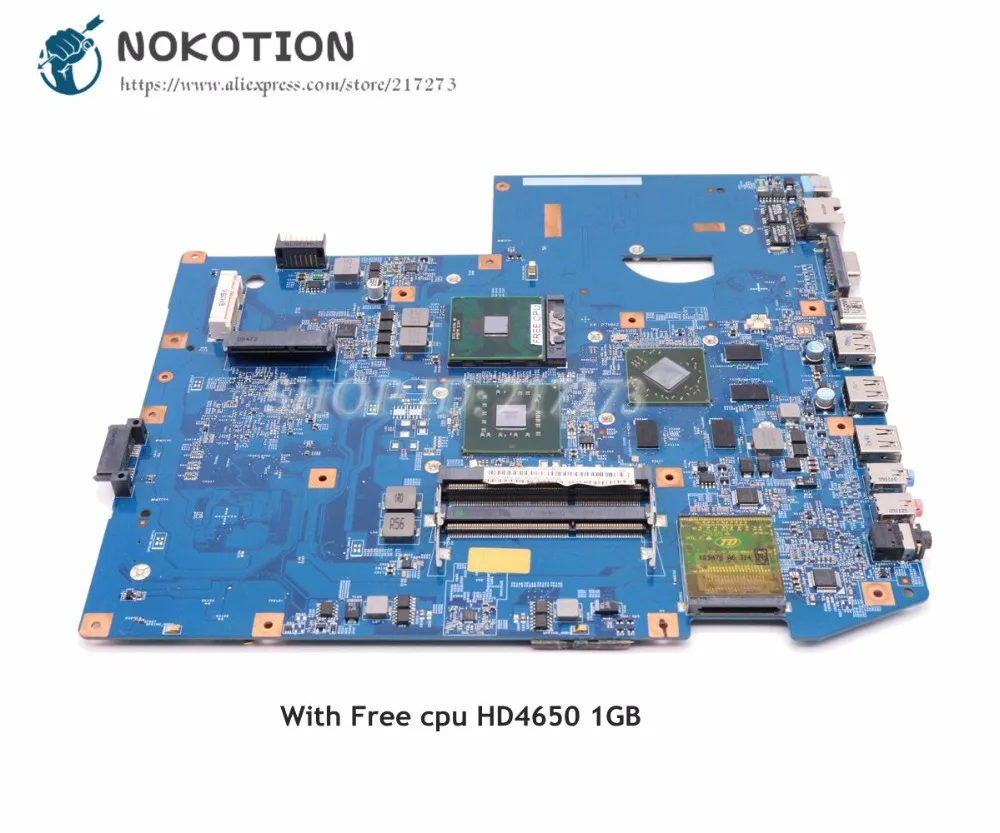 Материнская плата NOKOTION для ноутбука Acer aspire 7736 7736Z HD4650 1 ГБ MBPPM01001 Xperia q701001 488.4fx04. 011