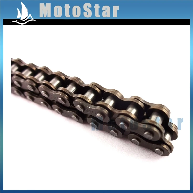 25H 158 Links Sprocket Chain With Spare Master Link For 47cc 49cc 2 Stroke Pocket Bike Dirt ATV Quad 4 Wheeler Mini Moto | Автомобили и