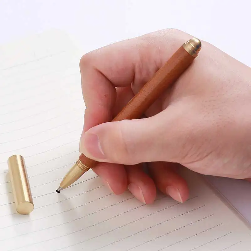 Креативная деревянная ручка креативная деловая для офиса Коллекционная