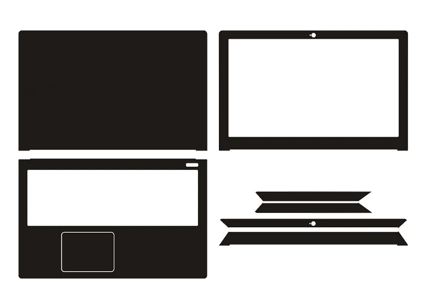 Наклейка на ноутбук KH из углеродного волокна Крокодиловая змея кожаный чехол