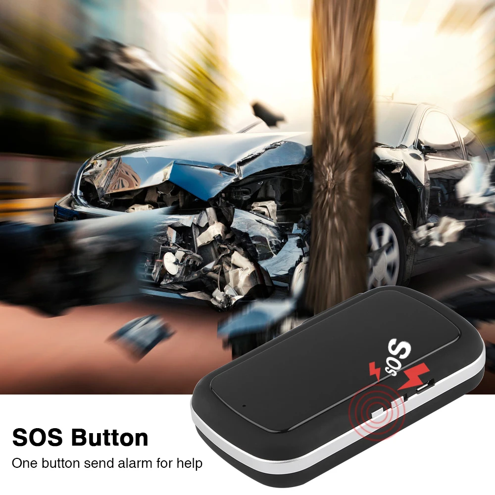 Персональный мини gps трекер LK208 в реальном времени 2G GSM сеть 60 дней режиме ожидания