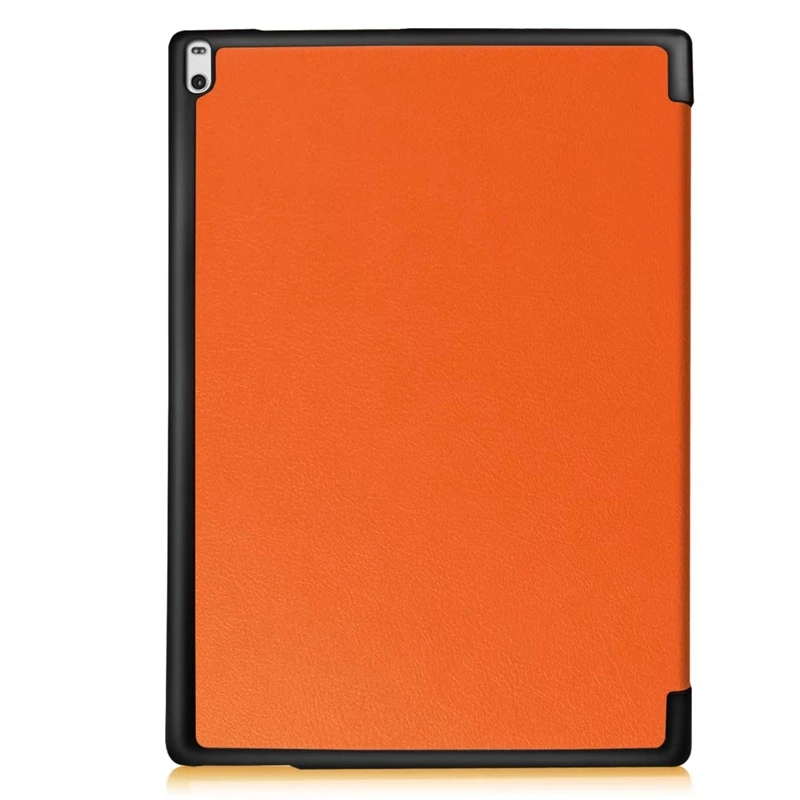 Ультратонкий чехол подставка из искусственной кожи тройного сложения для Lenovo TAB 4