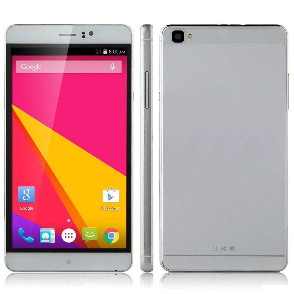 Best 6 дюймов телефон MTK6580 Quad Core 4800MA батареи Android 5.1 Dual SIM Card 3 г WCDMA разблокирован