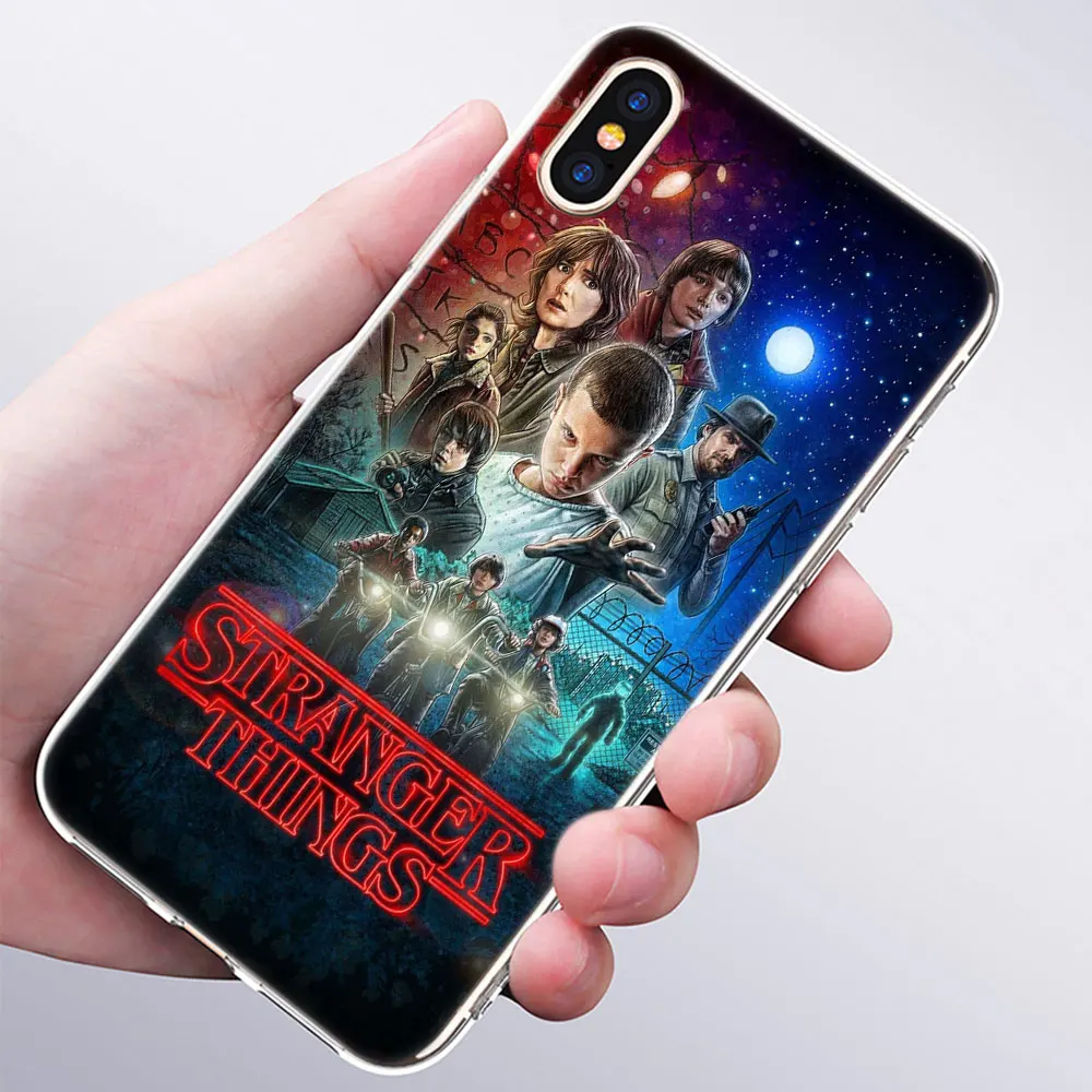 Модный прозрачный силиконовый чехол для Apple iPhone 11 Pro XS MAX XR X 7 8 Plus 6 6s Plus 5 5C 5S SE