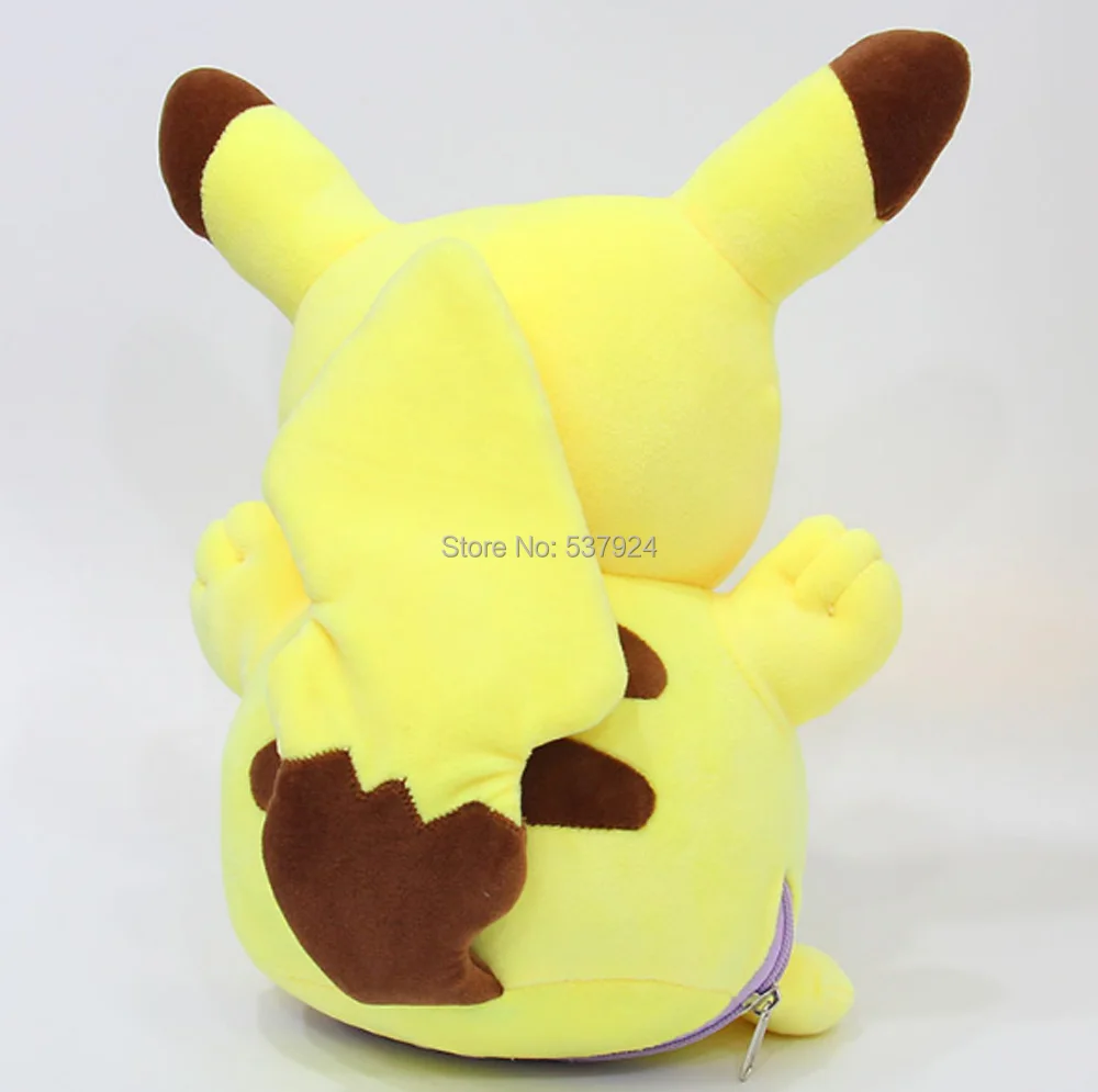 Пикачу Бульбазавр, чармандер, Squirtle Gengar Poliwhirl Snorlax Ditto Inside-Out 8-15," 20-40 см плюшевая подушка кукла подушка