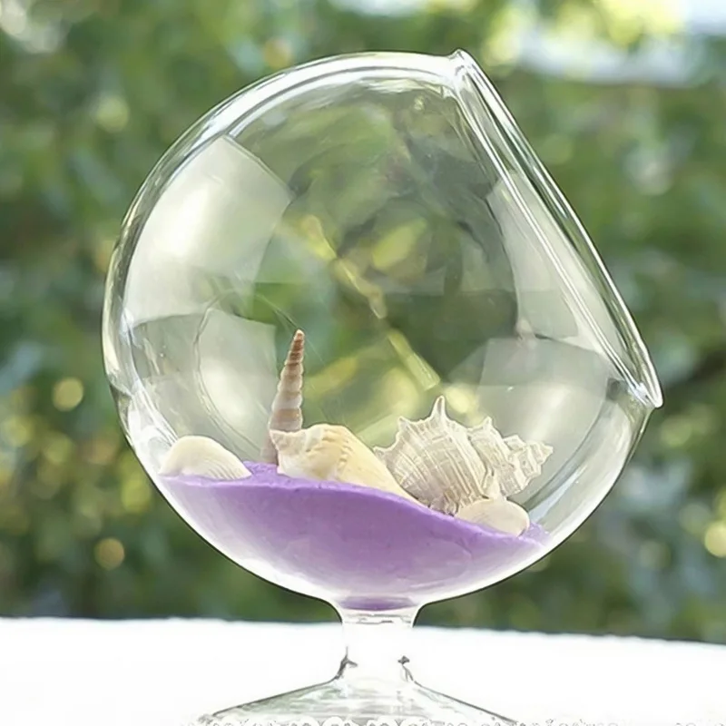 1 шт. домашний декор гидропоники аквариум стеклянная ваза бак для растений