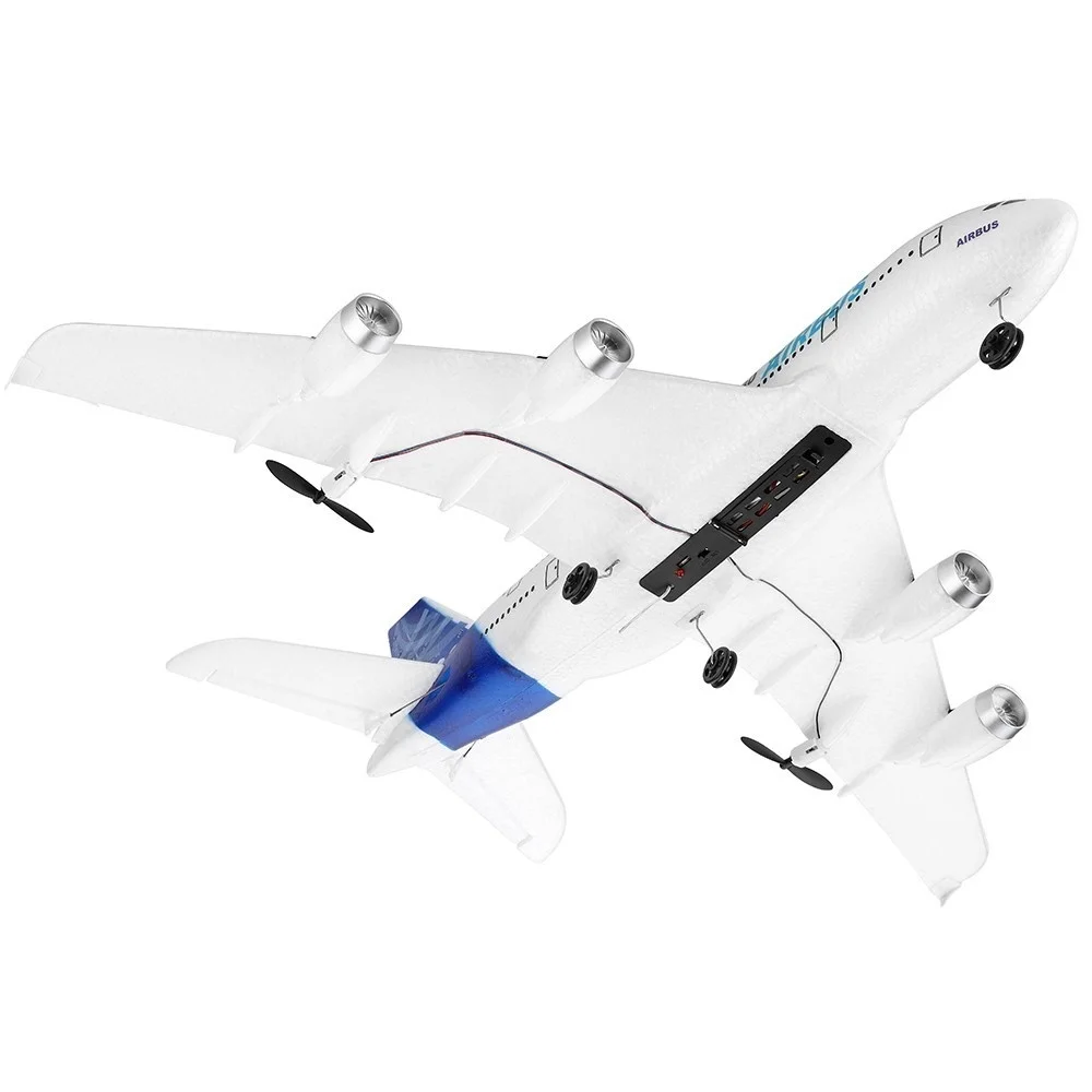 3Ch DIY RC Самолет из пеноматериала A380 самолет 2 4G фиксированное крыло наружные
