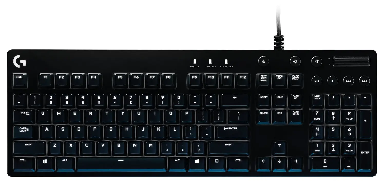 Механическая игровая клавиатура Logitech G610 Orion с коричневой подсветкой (920 007857)|keyboard