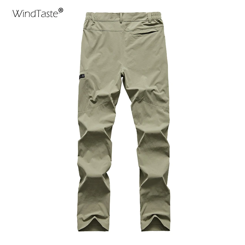 WindTaste летние мужские быстросохнущие походные спортивные дышащие брюки для