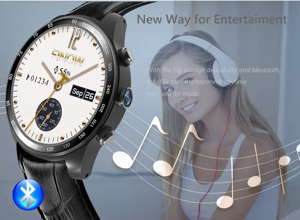 Новые классические 3G wifi gps камеры круглые Смарт-часы Android 5,1 MTK6572 3G bluetooth Поддержка мониторинга сердечного ритма