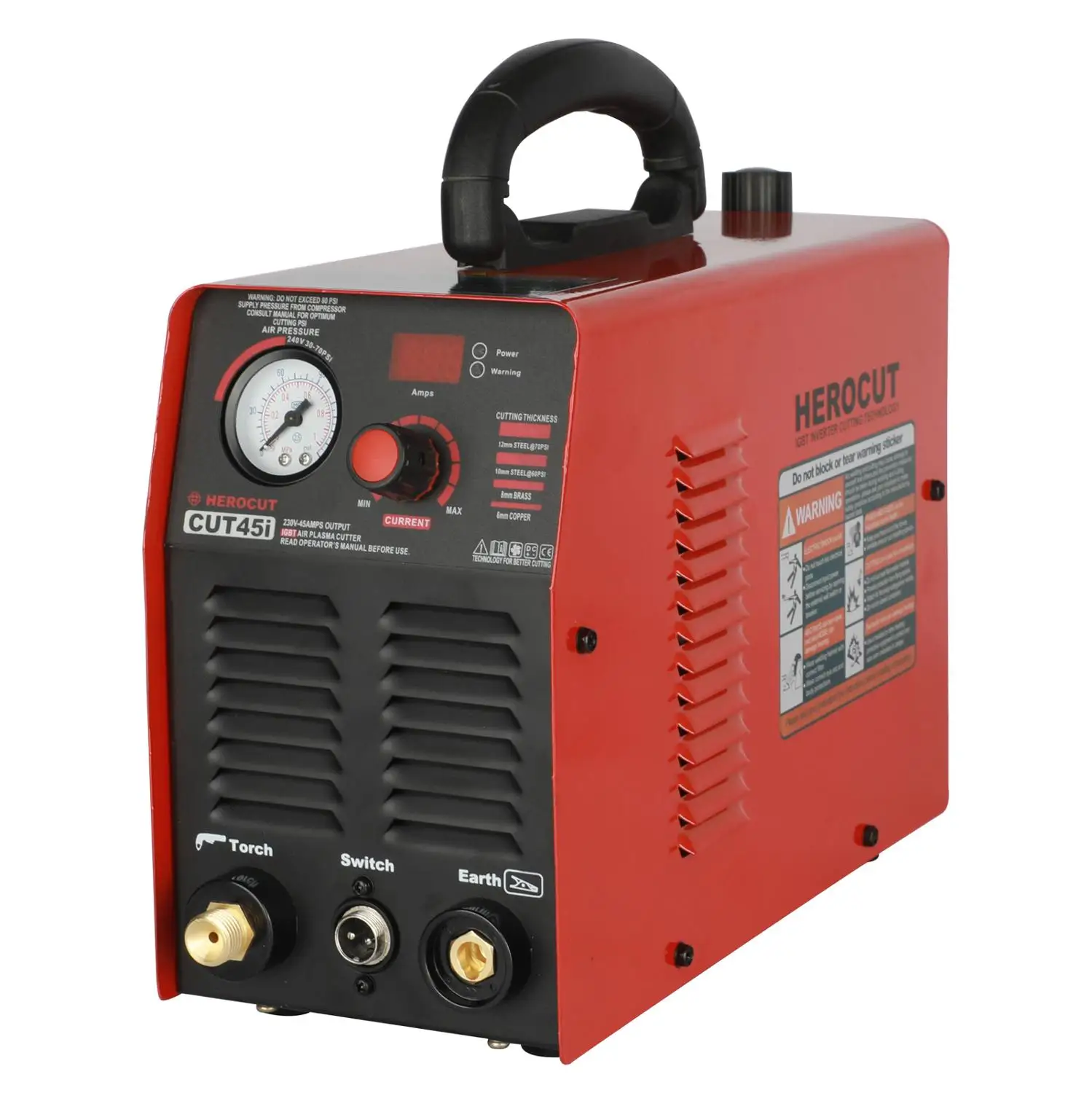 IGBT плазменный резак Cut45 CUT45i 220 В HeroCut аппарат для воздушно плазменной резки 10 мм