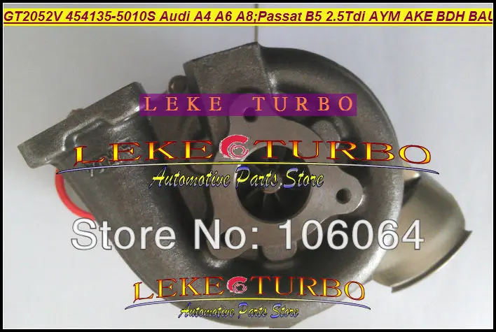 GT2052V 454135 5010S 059145701D Турбокомпрессор для Audi A4 A6 A8 Volkswagen Passat B5 Skoda Superb I 2.5L TDI