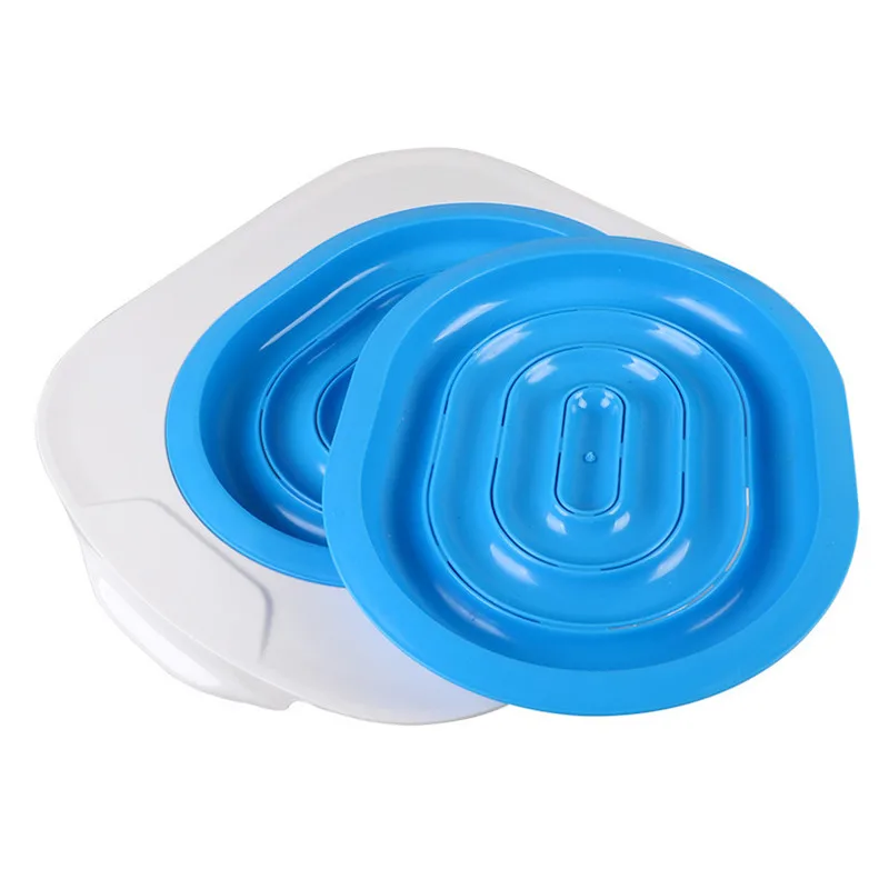 

AHUAPET Plastic Cat Toilet Training Kit Cat Supplies Litter Boxes For Cats Waste Toilet Seat Toilet Training Device Hot Sale E