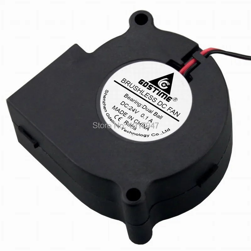1 шт. Gdstime 60 мм x 28 6028 6 см 2Pin 24V двойной шариковый подшипник DC Бесщеточный вентилятор