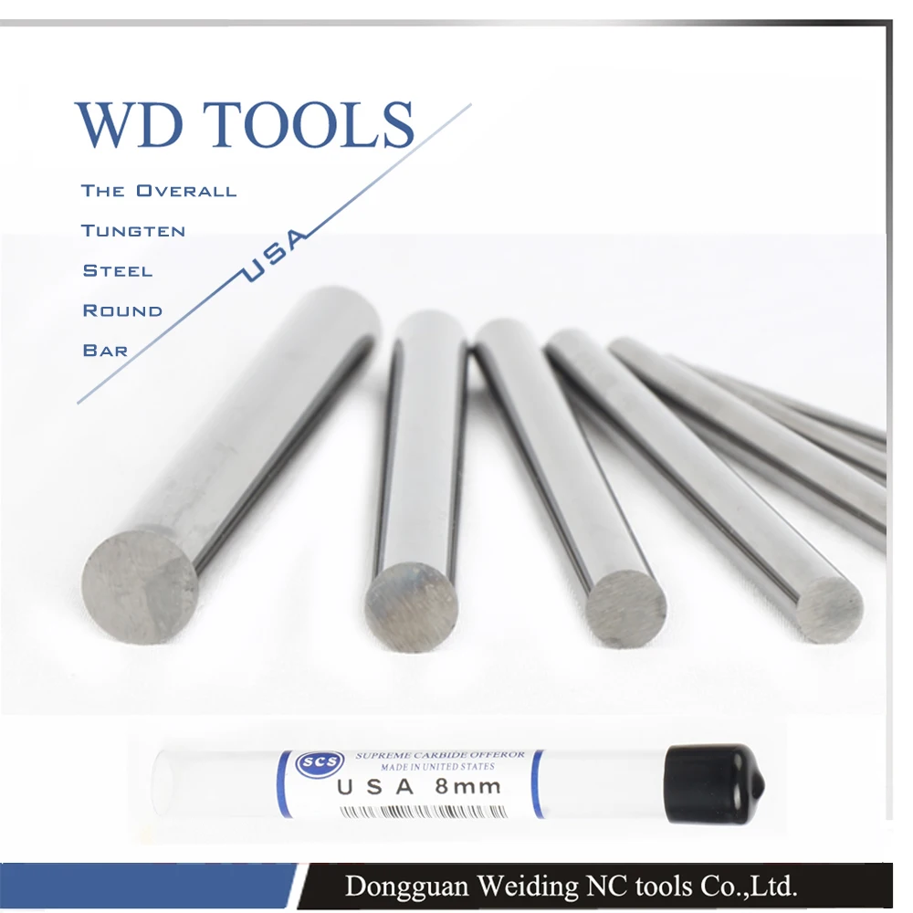 Вольфрамовый стержень высокая твердость прочность на разрыв удлинение