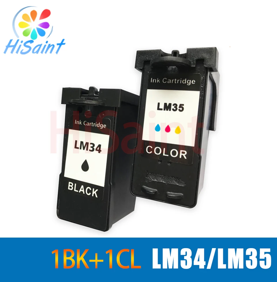 Hisaint совместимый чернильный картридж для принтера Lexmark LM34 35 18C0034 X5470 X7170 X7350 X8350 Z812 принтер
