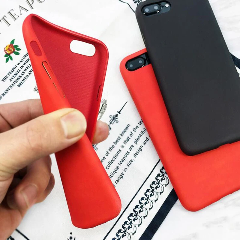 Новый чехол DIY для iPhone 6 s забавная мягкая Матовая силиконовая крышка корпус 7 8 Plus