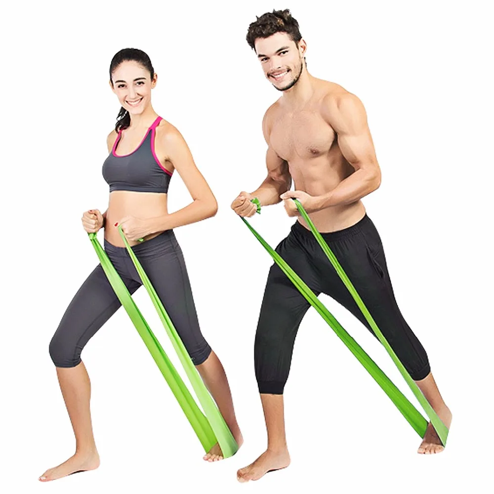 Machuka Новое поступление 1.5 м Йога резиновые эластичные Эспандеры стрейч Пилатес