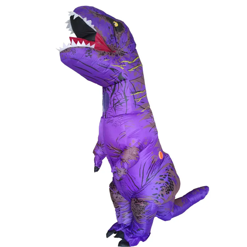 Надувной динозавр T REX костюмы для взрослых и детей, для женщин и мужчин, карнавальный костюм динозавра на Хэллоуин, карнавальный костюм динозавра, маскарадные вечерние костюмы