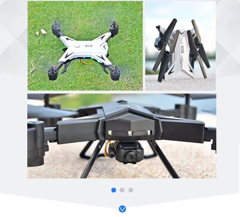Складной Квадрокоптер Радиоуправляемый Дрон с камерой HD 1080P WIFI FPV RC вертолет Дрон Профессиональный 20 минут Срок службы батареи подарок
